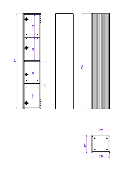 Пенал La Fenice Terra Blu Grigio синий 30 FNC-05-TER-BG-30 Пенал La Fenice Terra Blu Grigio синий 30 FNC-05-TER-BG-30