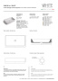 Раковина  White Ceramic Slim W012701 белый Раковина  White Ceramic Slim W012701 белый