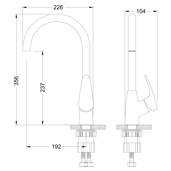 Смеситель для кухни Lemark Linara LM0405C для кухни Смеситель для кухни Lemark Linara LM0405C для кухни