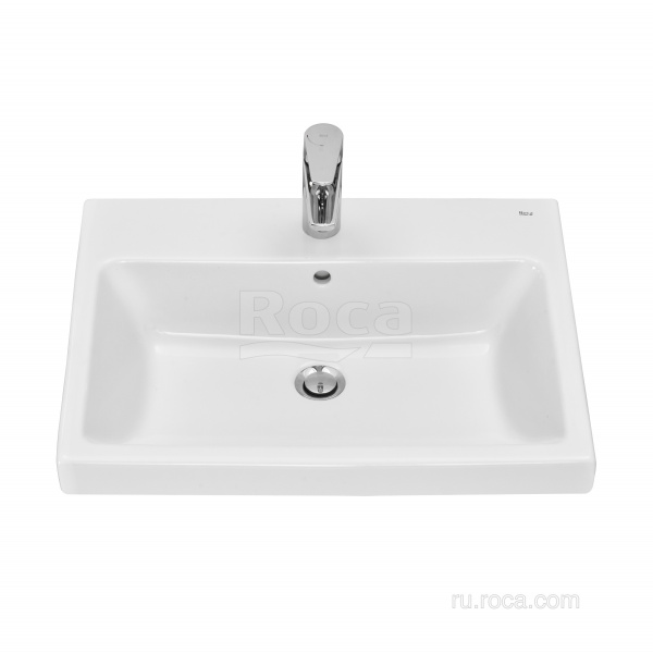 Раковина Roca The Gap Plus высокий бортик, 1 отверстие 60x46 3270M1004 Раковина Roca The Gap Plus высокий бортик, 1 отверстие 60x46 3270M1004