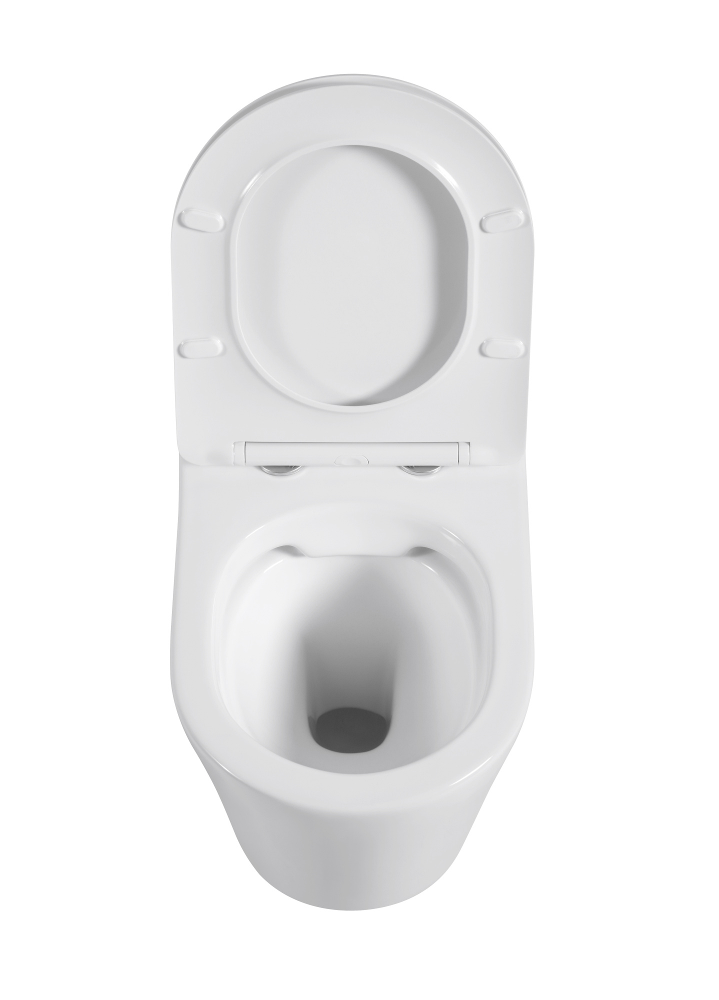 Унитаз подвесной Sapbox Fluso SB7057C1-W безободковый с микролифтом