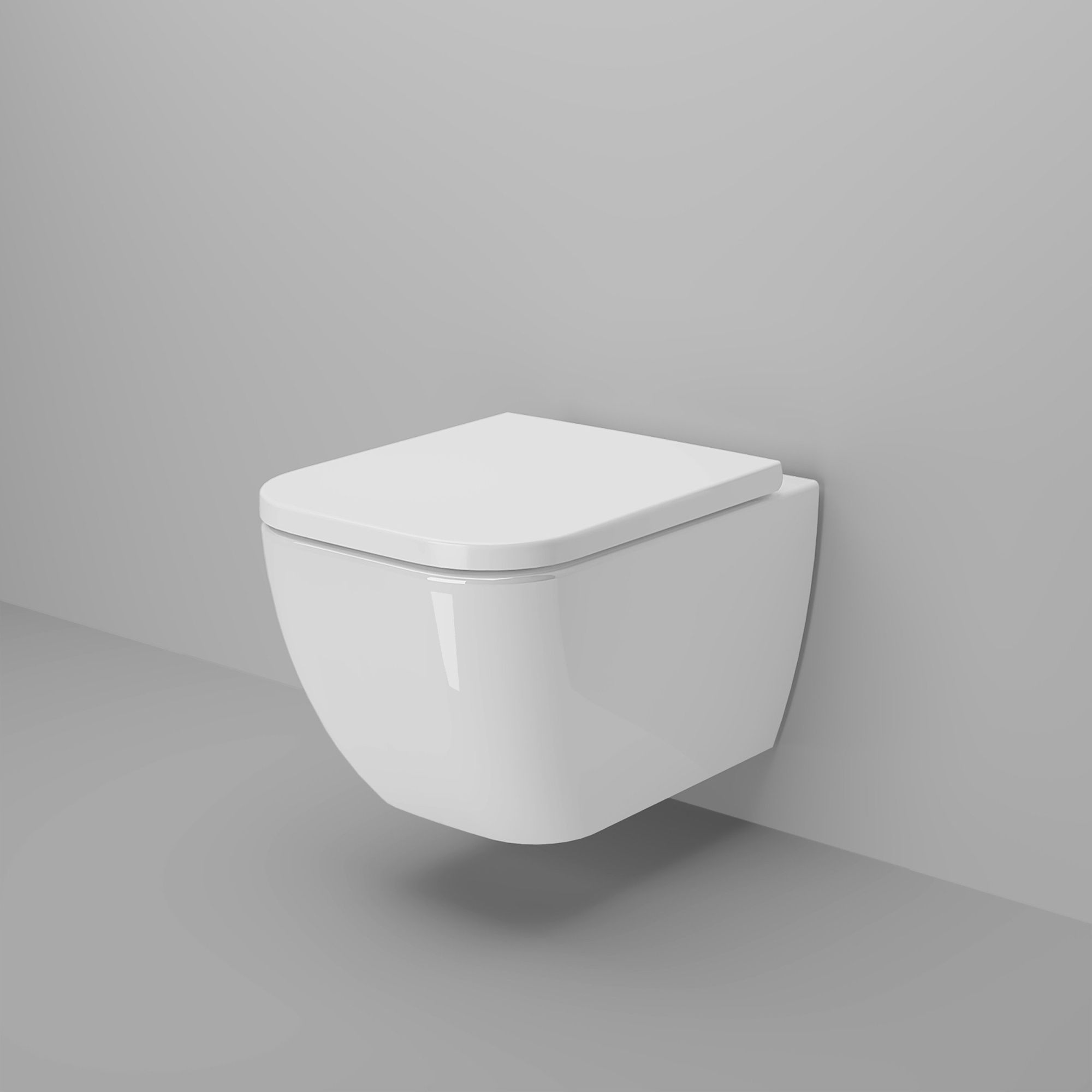 Унитаз безободковый Ambassador Forsa 243K19002RS белый