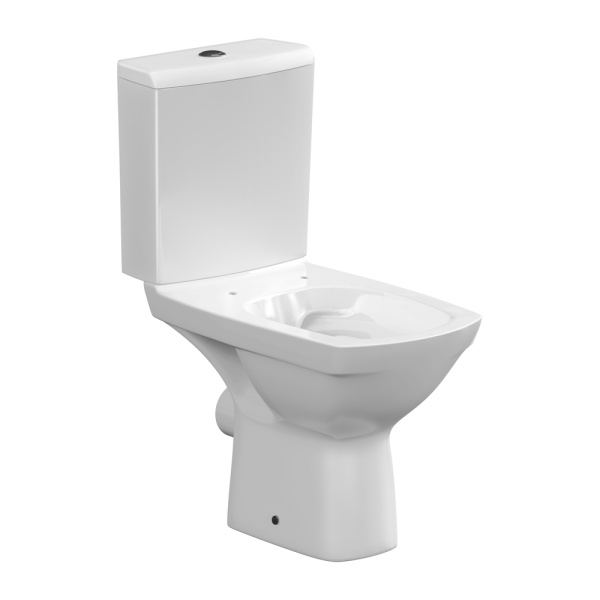 Унитаз-компакт Cersanit Carina S-KO-CAR011-3/5-COn-S-DL-w безободковый с микролифтом