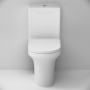Унитаз-компакт с бачком AM.PM X-Joy C85A8601SC безободковый с микролифтом