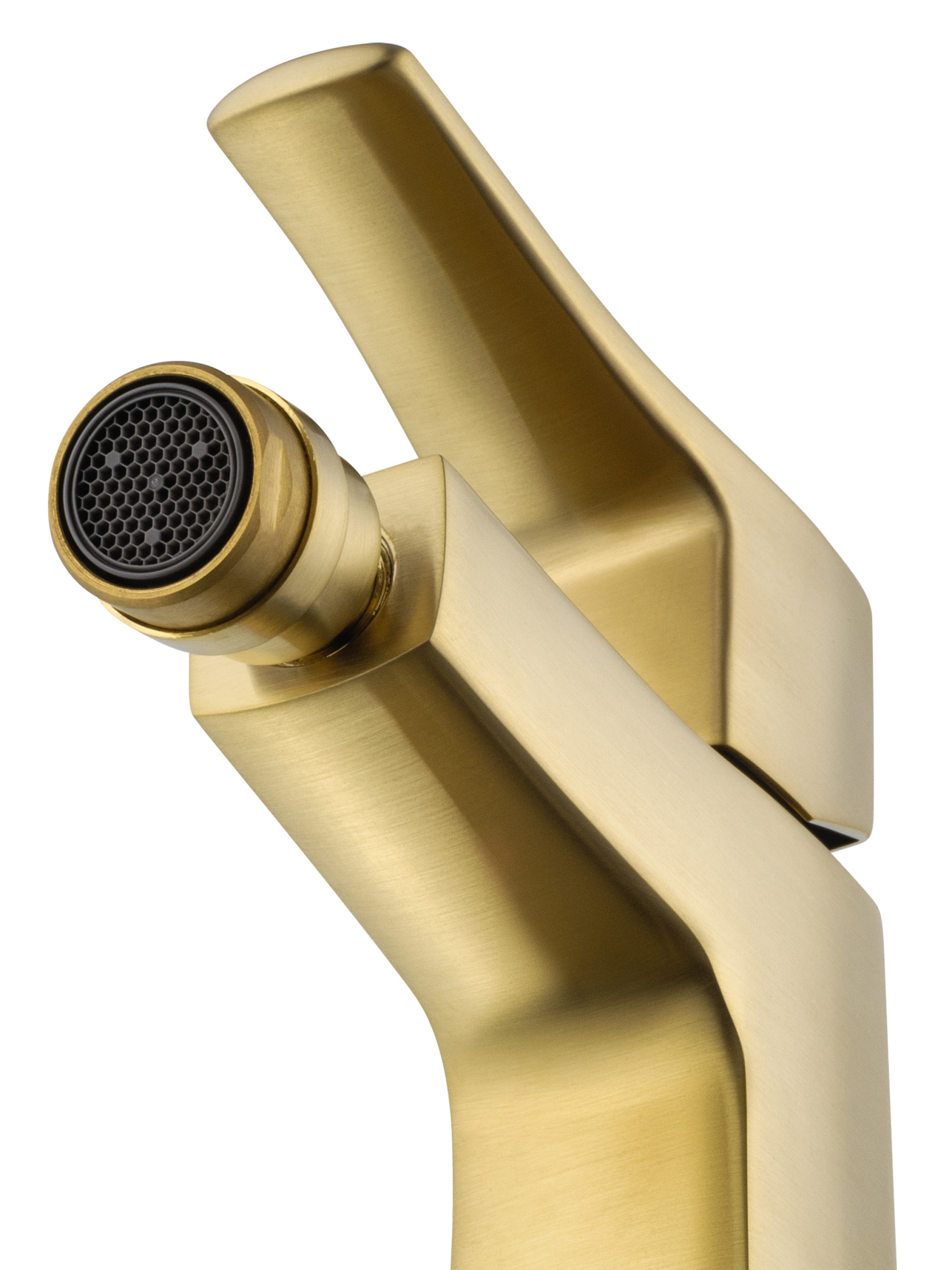 Смеситель для биде Wonzon & Woghand Flex WW-88016072-BG золото брашированный