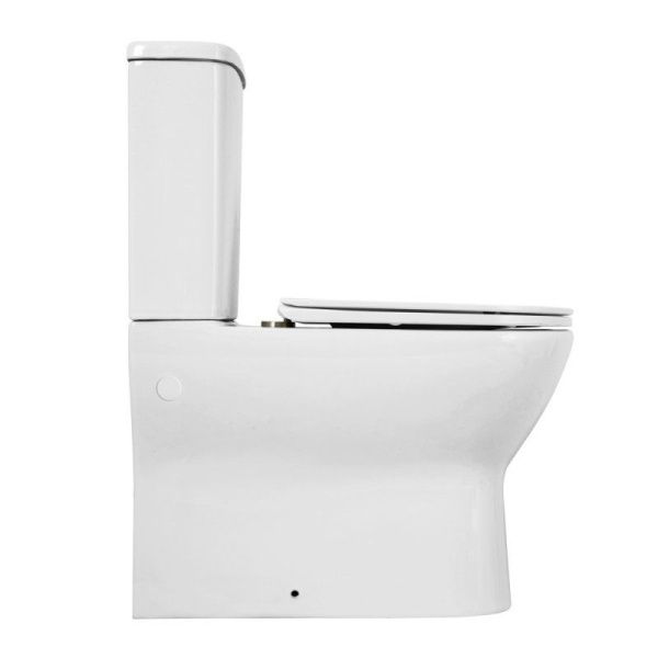 Унитазкомпакт безободковый  BelBagno ENERGIA BB8134CPR/SC Унитазкомпакт безободковый  BelBagno ENERGIA BB8134CPR/SC