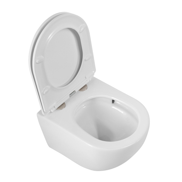 Унитаз Cezares Relax CZR-38088-49-TH-TOR/SC подвесной безободковый с микролифтом