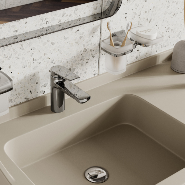 Смеситель для раковины WasserKRAFT Lopau 3203 хромоникелевый глянцевый