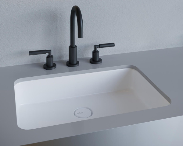 Раковина встраиваемая Salini Marea 55 см 1802209M белая