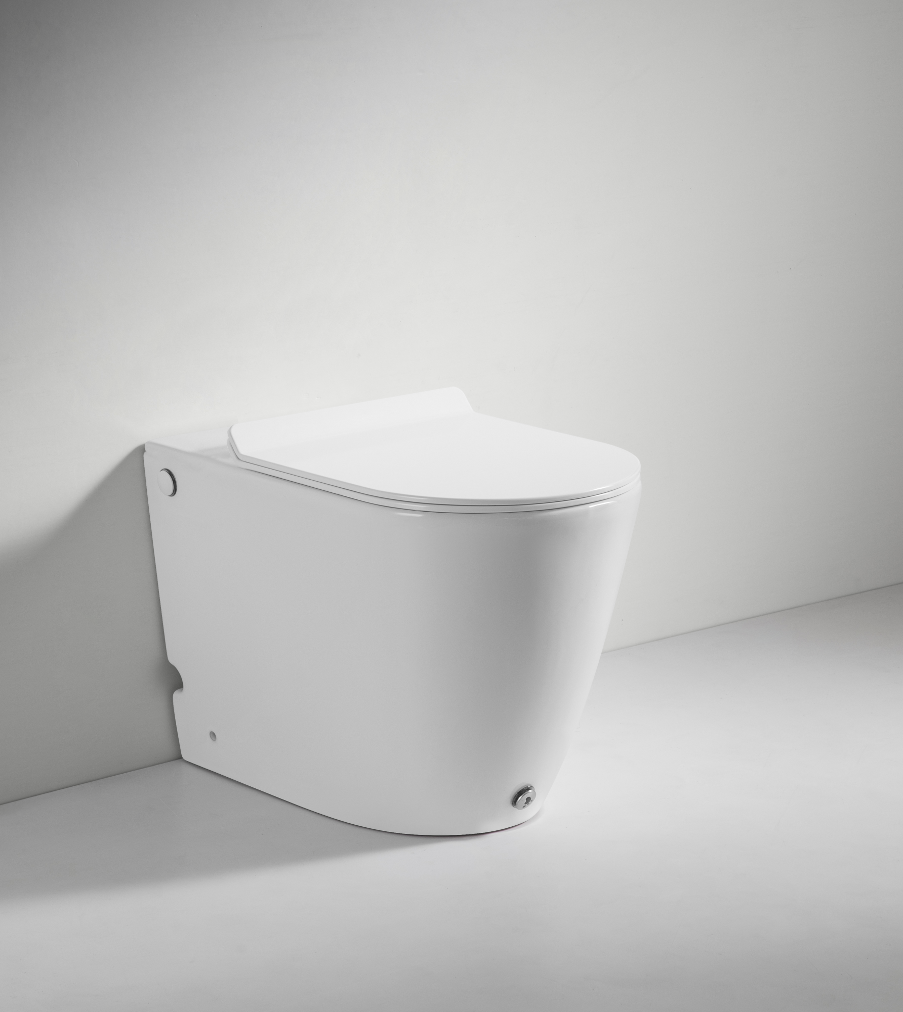 Унитаз приставной Ceruttispa Barbaria CT7264 с импульсным смывом с микролифтом