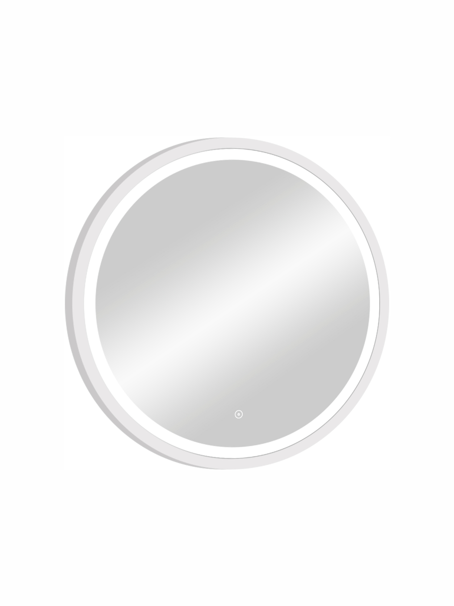 Зеркало Какса-А Luxe 60 см 005381 с подсветкой белое