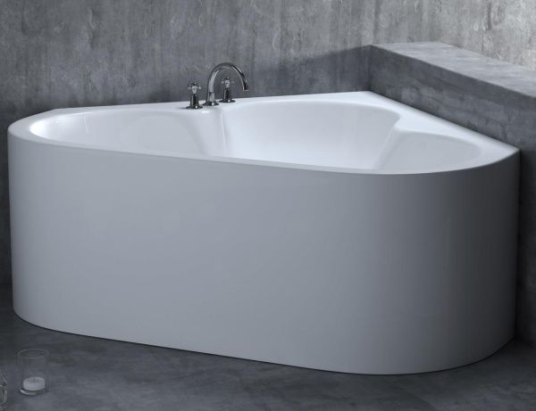 Ванна из литьевого камня Salini Igina 101211G белая глянцевая