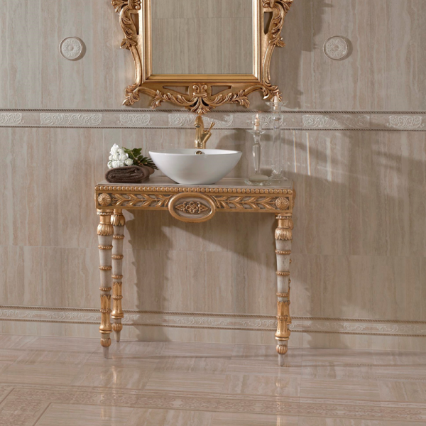 Плитка керамическая напольная 32x32 см PERONDA CERAMICAS SERENATA 13517 бежевый